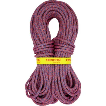 Lano TENDON Anniversal 9.5 - modrá/zářivě oranžová / Complete shield / 100 m