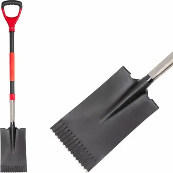 Rýč Strend Pro Premium RedShark rýľ rovný so sklolaminátovou násadou D 1150 mm