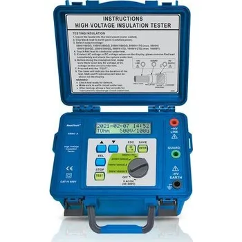 Revizní přístroj PeakTech P2680A - Tester izolace napětím 500 - 5000V + DOPRAVA ZDARMA
