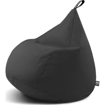 Sedací pytel Šedý sedací vak Drop L – So Soft? ID_1784844