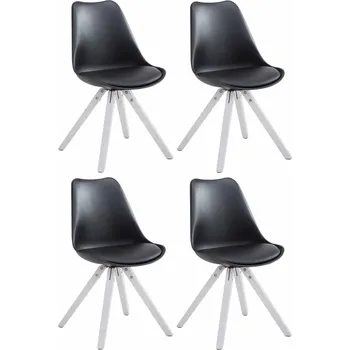 Barová židle OMAXI Sada 4 židlí Toulouse 471613