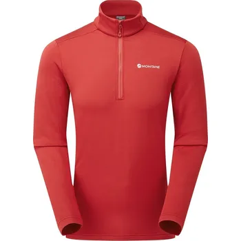 Pánská mikina Montane mikina Protium Pull-On - pánská - tmavě červená Velikost: M