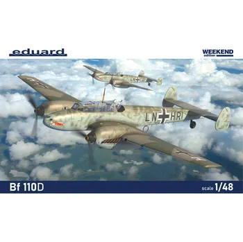 Plastikový model Eduard 1/48 Bf 110D (Weekend)