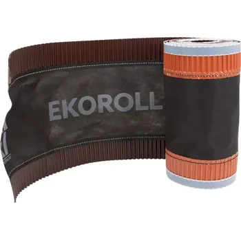 EKOROLL 31 - Větrací hřebenový a nárožní pás 310 mm (5m), samolepící, hnědá
