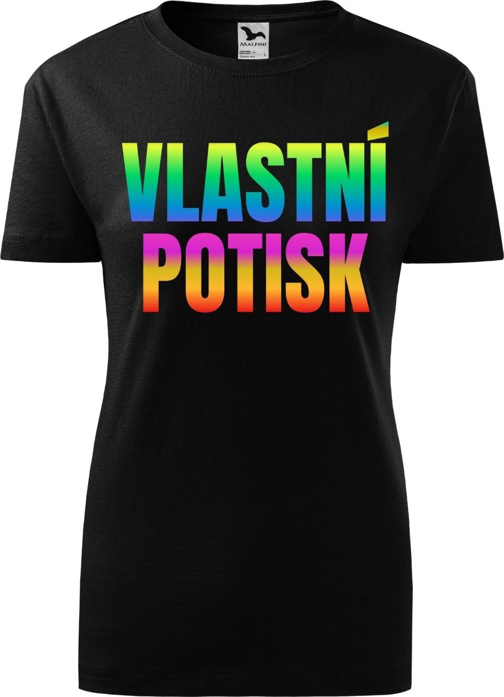 Dámské tričko MALFINI CLASSIC NEW 145g barevné + POTISK TR03DC
