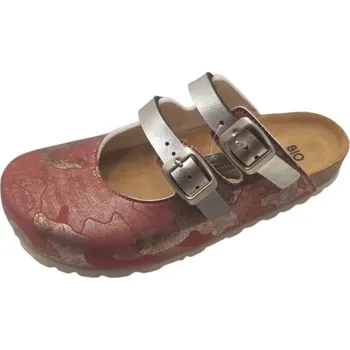 Dámské pantofle Bio Life Lola dámské nazouváky zlatá bordo Barva: Zlatá, Velikost: 37