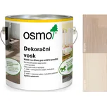 Osmo dekorační vosk - transparentní odstíny 3111 bílá 0,375l
