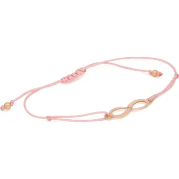 Náramek AUREE | Fine Jewelry Náramek z růžového zlata se symbolem nekonečna - Infinity materiál: bílé zlato 585/1000