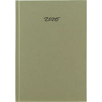 Diář Denní diář 2026 Graspo A5 - EKO Konopí zelený