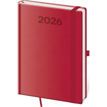 Diář Týdenní diář 2026 Helma A5 - Print Pop malinový