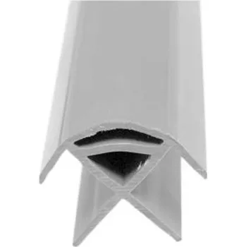 Stavební profil Rohová spojovací lišta světle šedá 220 cm