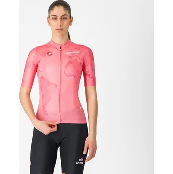 cyklistický dres Dres Castelli Dres Castelli Giro 108 Competizione 9510804 dámský kr.r. rosa giro M M