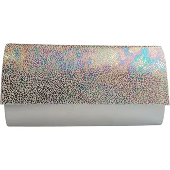 Kabelka Dámské společenské psaníčko Karen 5900 - stříbrné