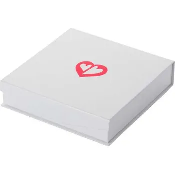 Dárková krabička Majya Šperkovnice na náhrdelník VIOLA s motivem SRDCE 10028