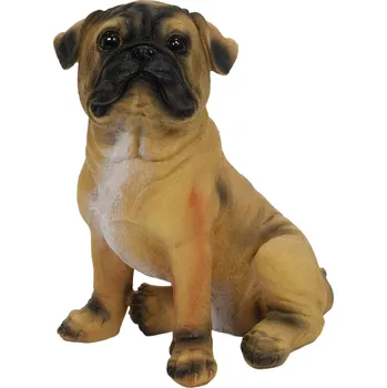 Zahradní dekorace ProGarden zahradní figurka PES, výška 27 cm, z umělého kamene