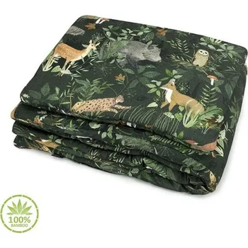 Příslušenství pro dětskou postel a kolébku Makaszka Bambusová sada do postýlky "S" (70x90/40x30) WOODLAND