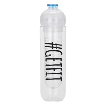 Láhev XD Design Láhev s košíkem na ovoce Get Fit, 500ml, Loooqs, čirá/modrá + Sleva 5% s kódem AKCE5