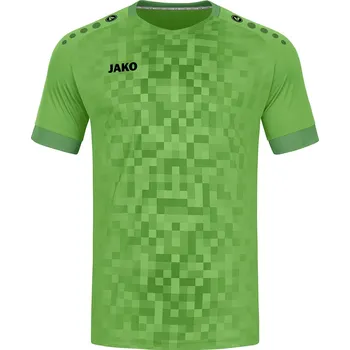 Dres s krátkým rukávem JAKO Pixel zelený Velikost: 140