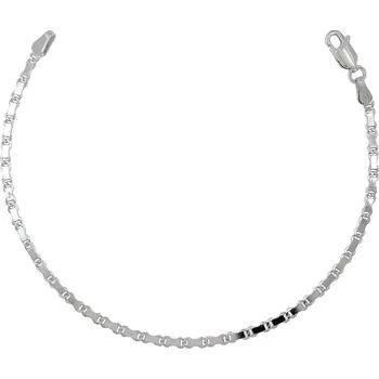 Náramek Stříbrný náramek bones délka náramku 16cm