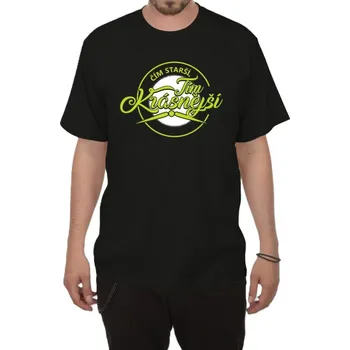 Pánské tričko Tričko - Čím starší tím krásnější - černé - M