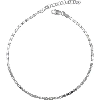 Řetízek Stříbrný řetízek na nohu bones délka řetízku 24+3cm