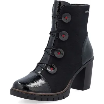 Dámská obuv Dámská kotníková obuv RIEKER Y2576-00 černá W5 38