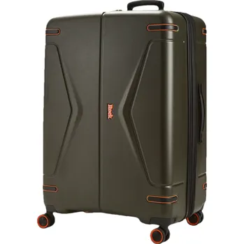 Cestovní kufr ROCK TR-0251/3-L ABS - khaki 107 l + 20% expander + Sleva 5% s kódem AKCE5