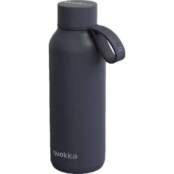 Termoska Quokka Nerezová termoláhev s poutkem Solid 510 ml - slate + Sleva 5% s kódem AKCE5