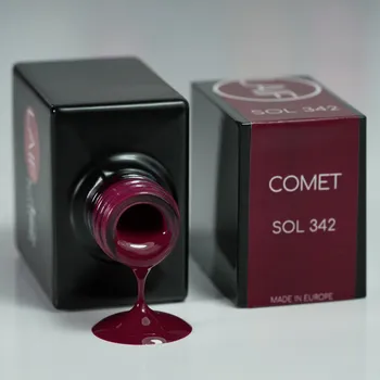 Umělé nehty Laif Gel lak červený SOL - 342 Comet 10ml