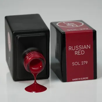 Umělé nehty Laif Gel lak červený SOL - 279 Russian Red 10 ml