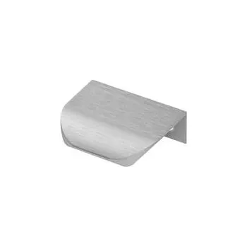 Nábytkové kování GTV HEXA nábytková úchytka, C= 32 mm, L=50 mm, Al, kartáčovaná ocel