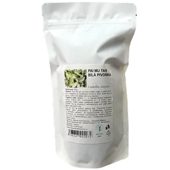 Čaj Pai Mu Tan - Bílá pivoňka 50g Zelené Drahokamy