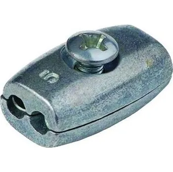 Lano svorka lanová plochá 6mm Zn 3427-06