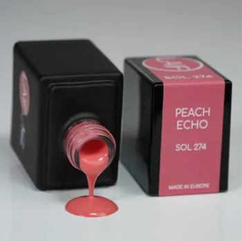 Umělé nehty Laif Gel lak červený SOL - 274 Peach Echo 10ml