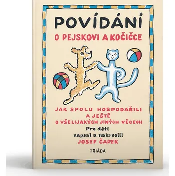 Výuková hračka Povídání o pejskovi a kočičce - brožovaná