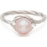 AUREE | Fine Jewelry Zlatý prsten s perlou a diamanty materiál: žluté zlato 585/1000