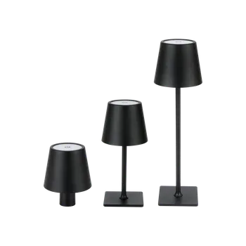 Lampička LEDLINE Stolní lampička TAZA 3,5W 400lm CCT IP54 2x2000mAh 4in1 Barva: Černá