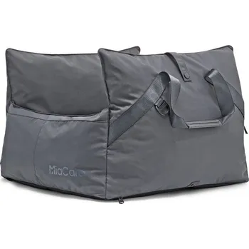 Taška pro psa a kočku Tmavě šedá přepravní taška pro psa 50x50 cm Viaggio Asphalt – MiaCara ID_1779860