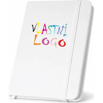 Zápisník ON-DESIGN Poznámkový blok A5 HEMINGWAY s vlastním potiskem Barva: bílá