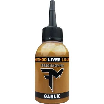 Návnadové aroma FEEDERMANIA - Tekuté aroma Method Liver Liquid 75 ml Česnek