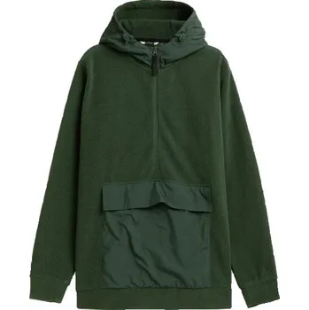 Pánská mikina Outhorn Pánská fleecová mikina HOZ21-PLM601 dark green XXL