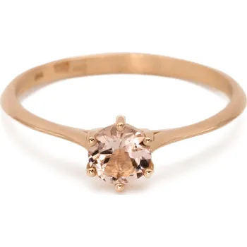 Náhrdelník AUREE | Fine Jewelry Zlatý prsten s morganitem materiál: žluté zlato 585/1000