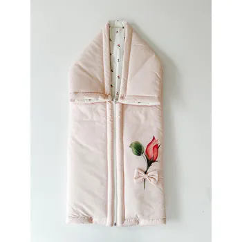 Hnízdečko pro miminko kitikate SPACÍ PYTEL SE ZIPEM - S16075 Barva: RŮŽOVÁ