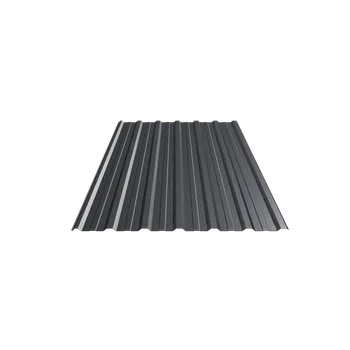 plechová krytina Trapéz T18 eco 0,5mm RAL 7016 ANTRACIT krytí 2,4m x 1,125m (deska 2,82 m2 = 223kč/m2 s DPH)