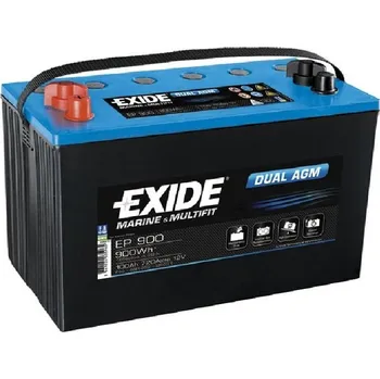 Trakční baterie Baterie EXIDE Dual AGM 12V 100Ah