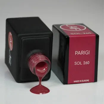 Umělé nehty Laif Gel lak červený SOL - 260 Parigi 10ml