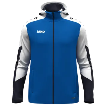 Dámské oblečení Mikina s kapucí JAKO Dynamic Hooded Jacket Women 6870d-405 Velikost L