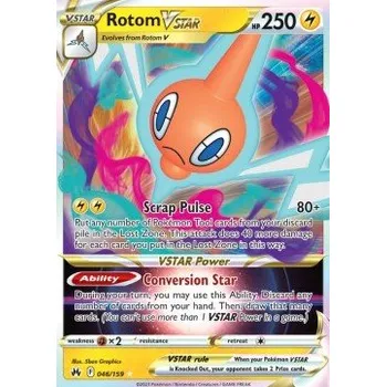 Sběratelská karetní hra Pokémon CRZ 046/159 Rotom VSTAR - Crown Zenith