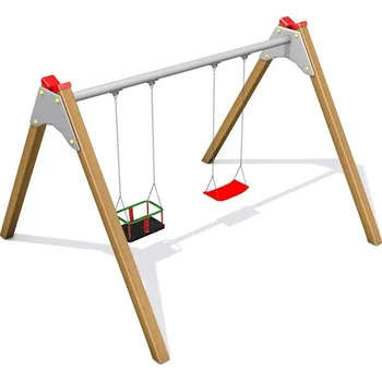 Dětská houpačka Monkey houpačka Duoswing II - s dětským sedákem