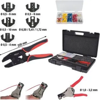Dílna Krimpovací kleště - set KS TOOLS 115.1400